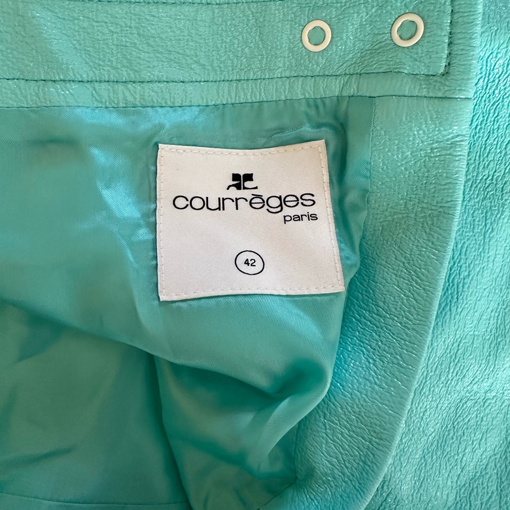 Courreges
Gonna Reedition mini vinyl skirt - Picture 10 of 13